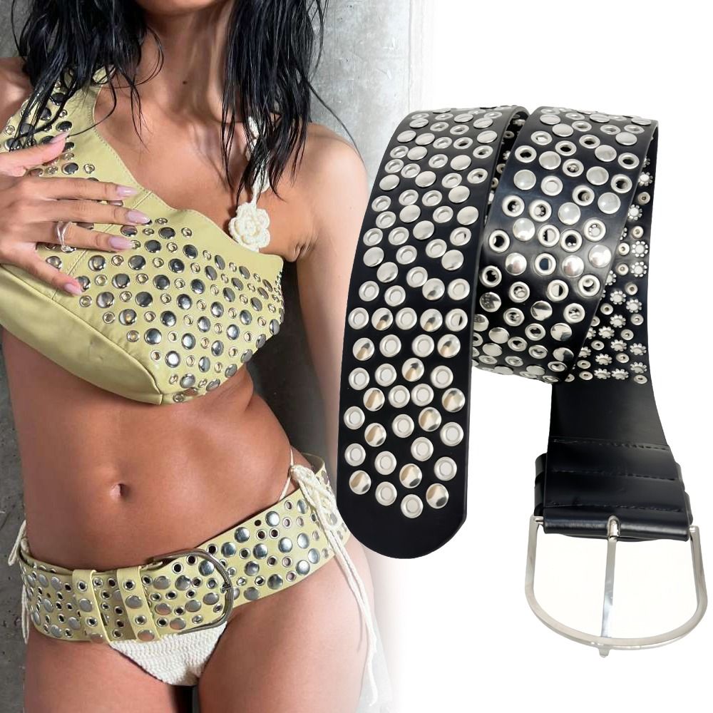 Streetwear Brand Belts - Cinto de Cintura Largo de PU