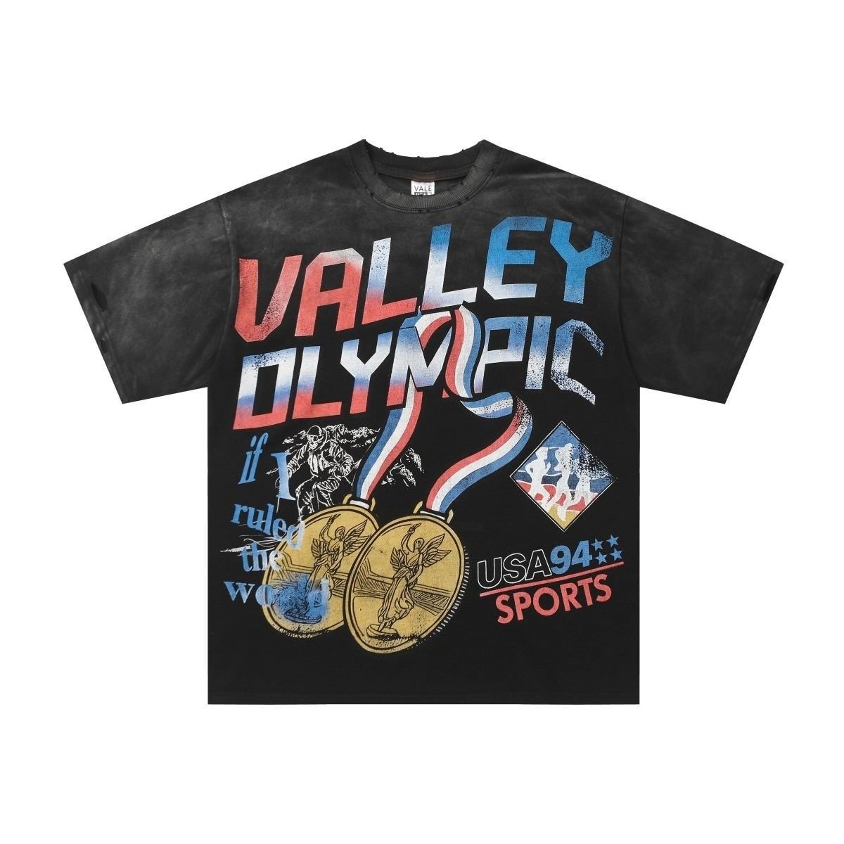 Valley Streetwear Brand - Camiseta de Manga Curta Unissex Vale