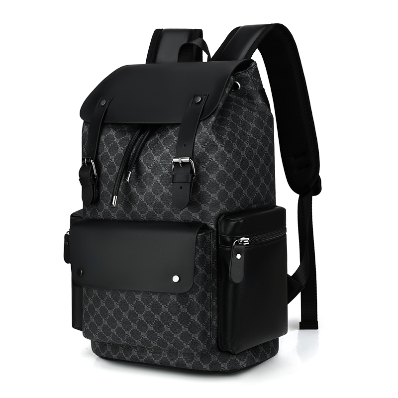 Streetwear Brand Backpack - Mochila masculina com estampa floral, design