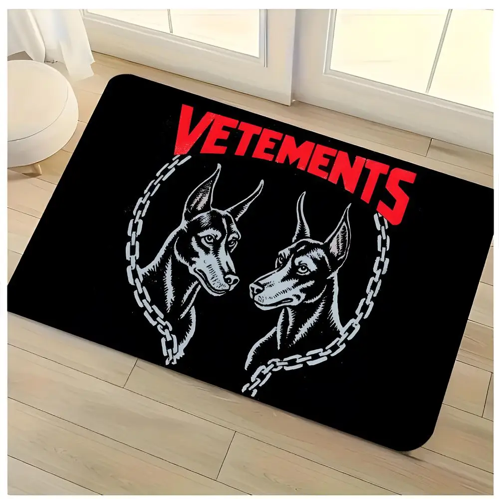 Streetwear Brand Rugs - Tapete de Chão de Luxo V-Vetements: