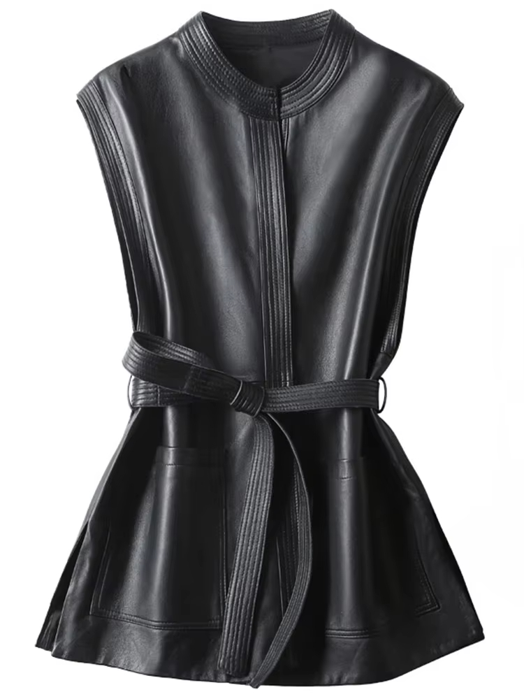 Streetwear Brand Belts - Primavera outono preto macio couro do