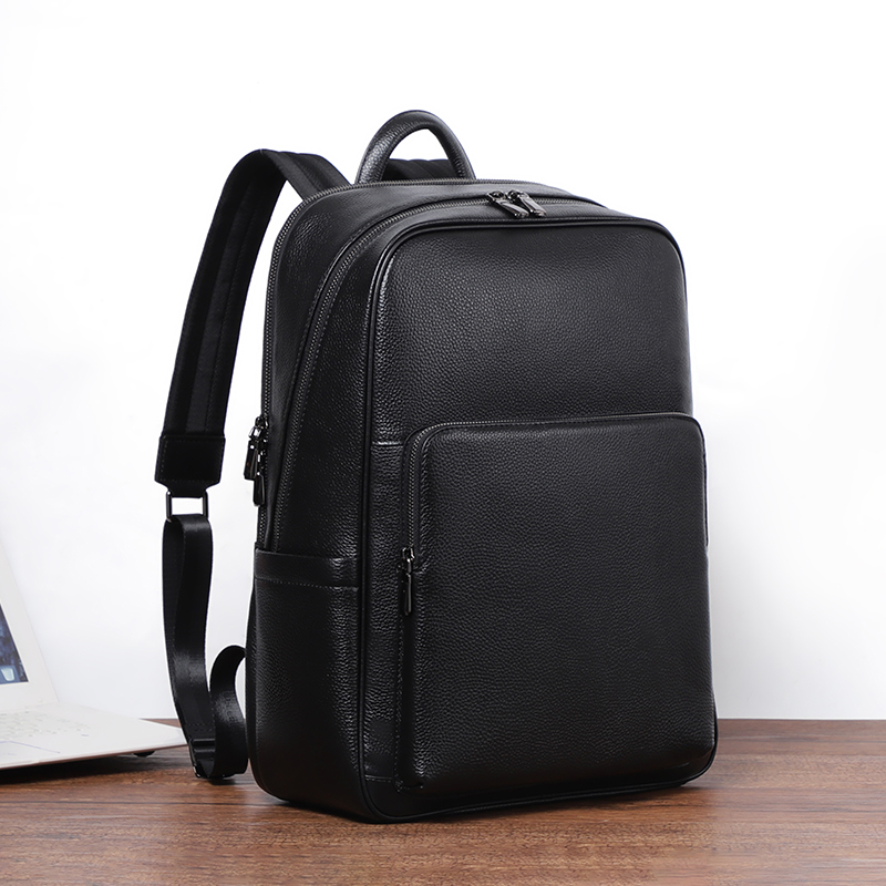 100% vaca couro genuíno dos ho - Streetwear Brand Backpack avaliação e preço