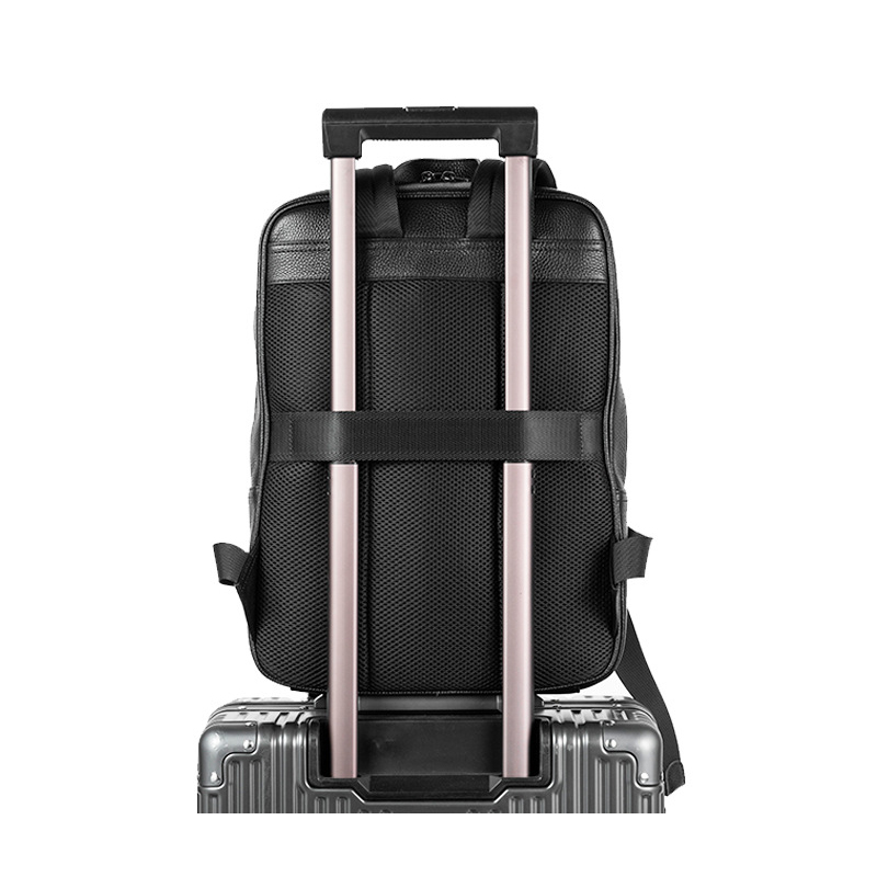 2024 nova marca de couro genuí - Streetwear Brand Backpack avaliação e preço