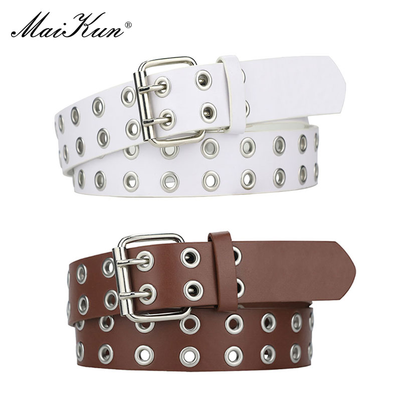 Maikun mulheres punk goth cint - Streetwear Brand Belts avaliação e preço