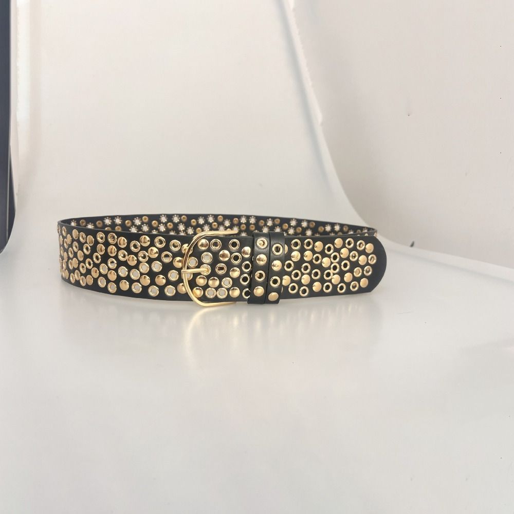 Cinto de Cintura Largo de PU E - Streetwear Brand Belts avaliação e preço