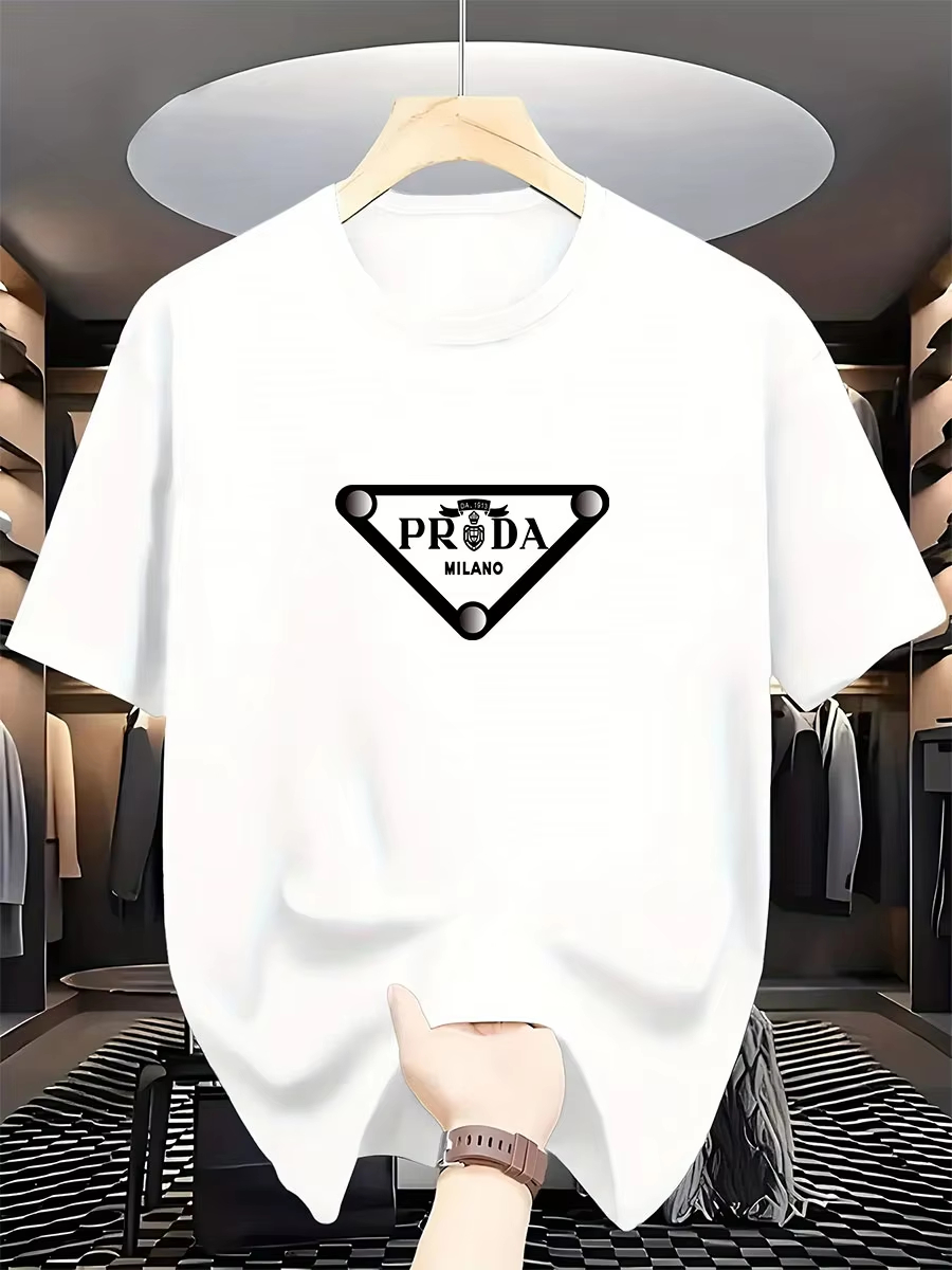 2026 Nova Camiseta Masculina E - Streetwear Brands International avaliação e preço