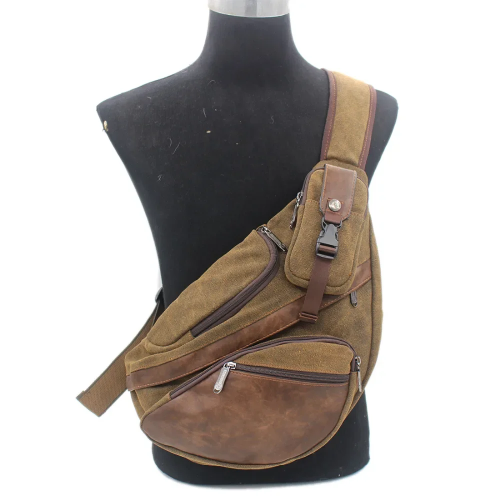 Alta qualidade dos homens lona - Streetwear Brand Backpack avaliação e preço