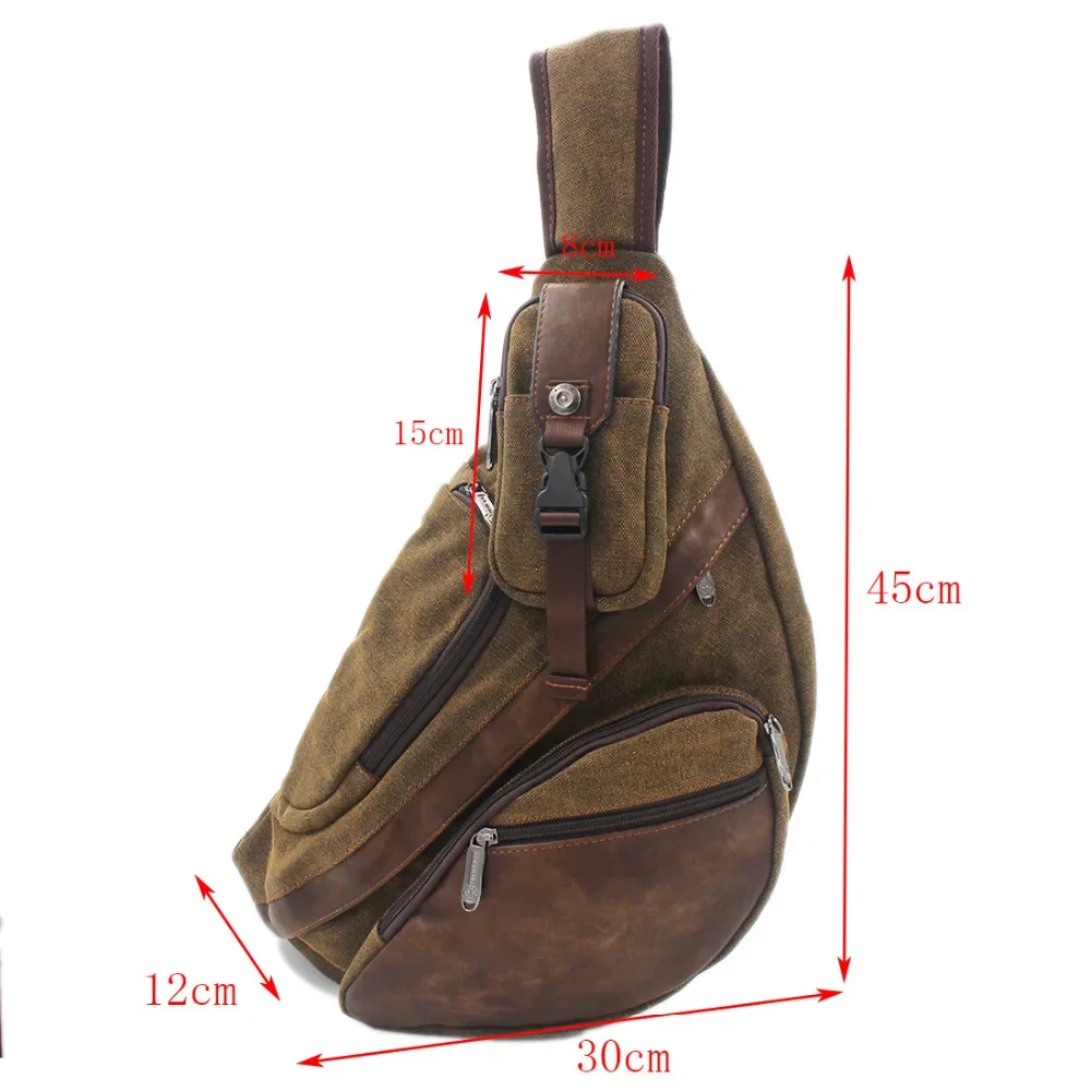 Alta qualidade dos homens lona - Streetwear Brand Backpack avaliação e preço