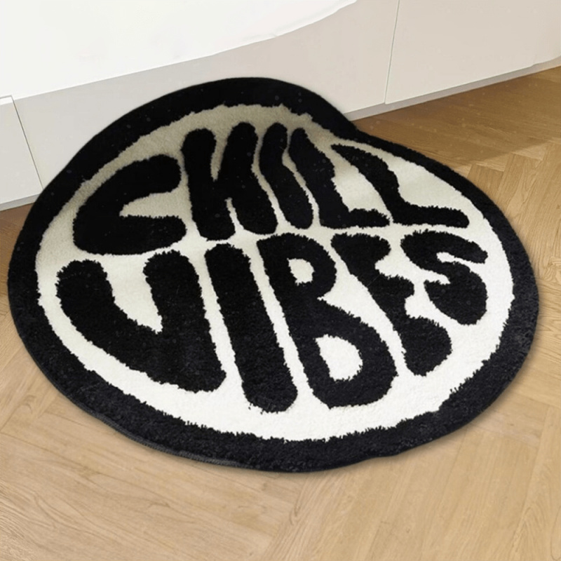 Tapete Redondo VIKAMA American - Streetwear Brand Rugs avaliação e preço