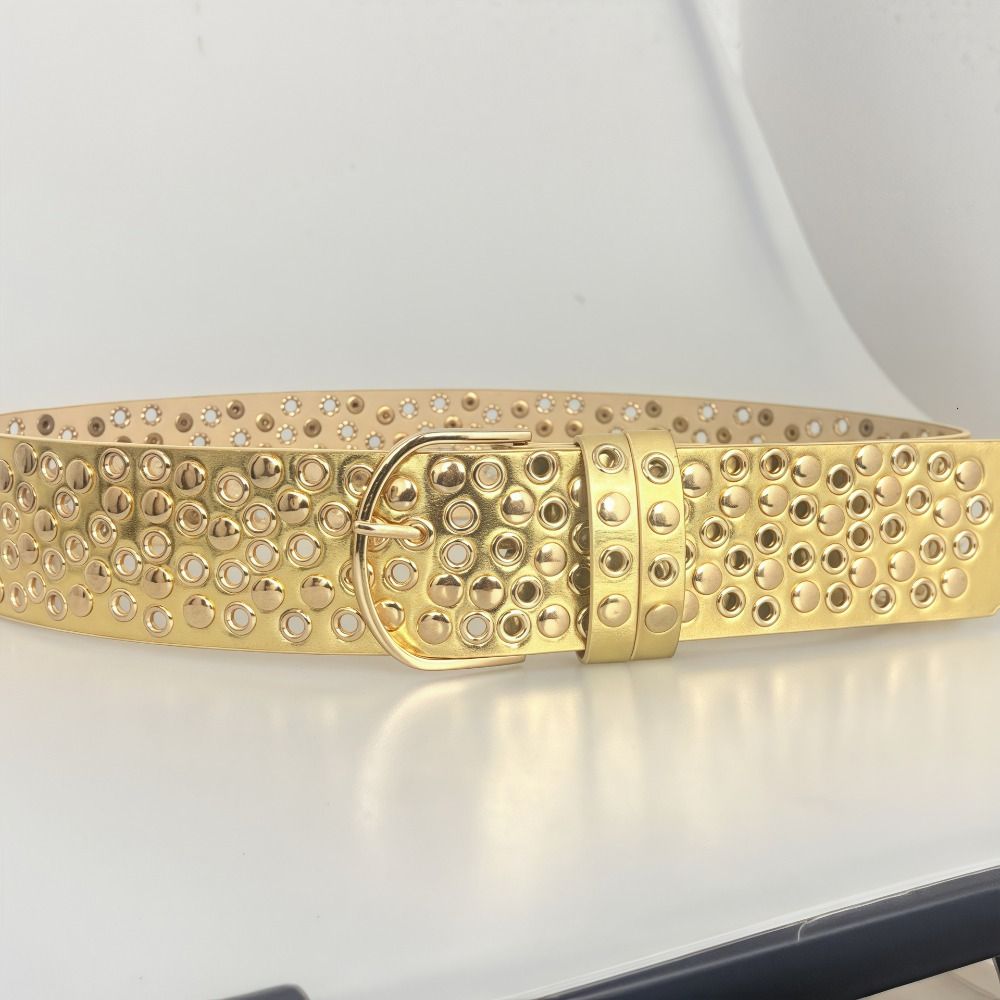 Cinto de PU Largo com Ilhoses  - Streetwear Brand Belts avaliação e preço