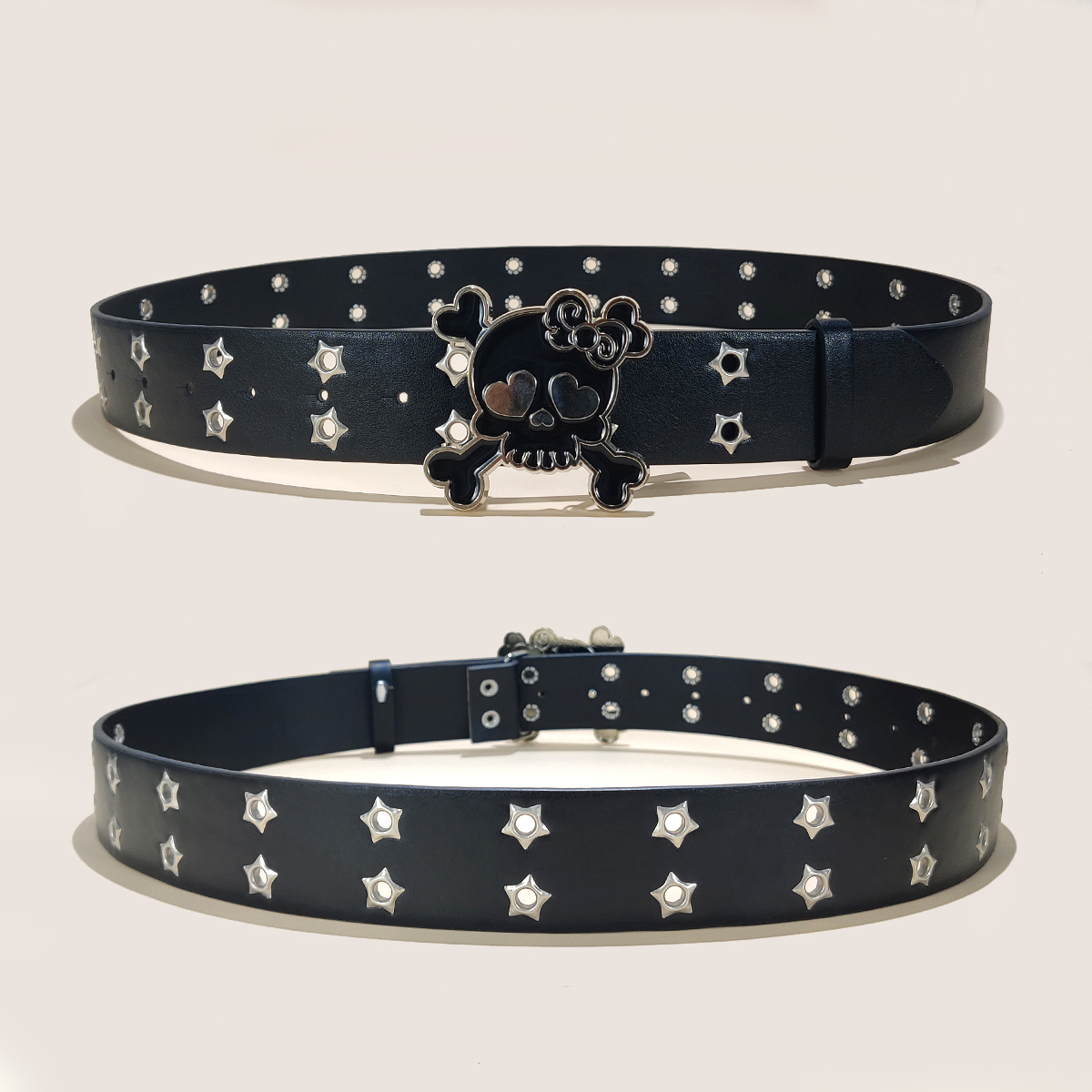 Cintos góticos masculinos de a - Streetwear Brand Belts avaliação e preço