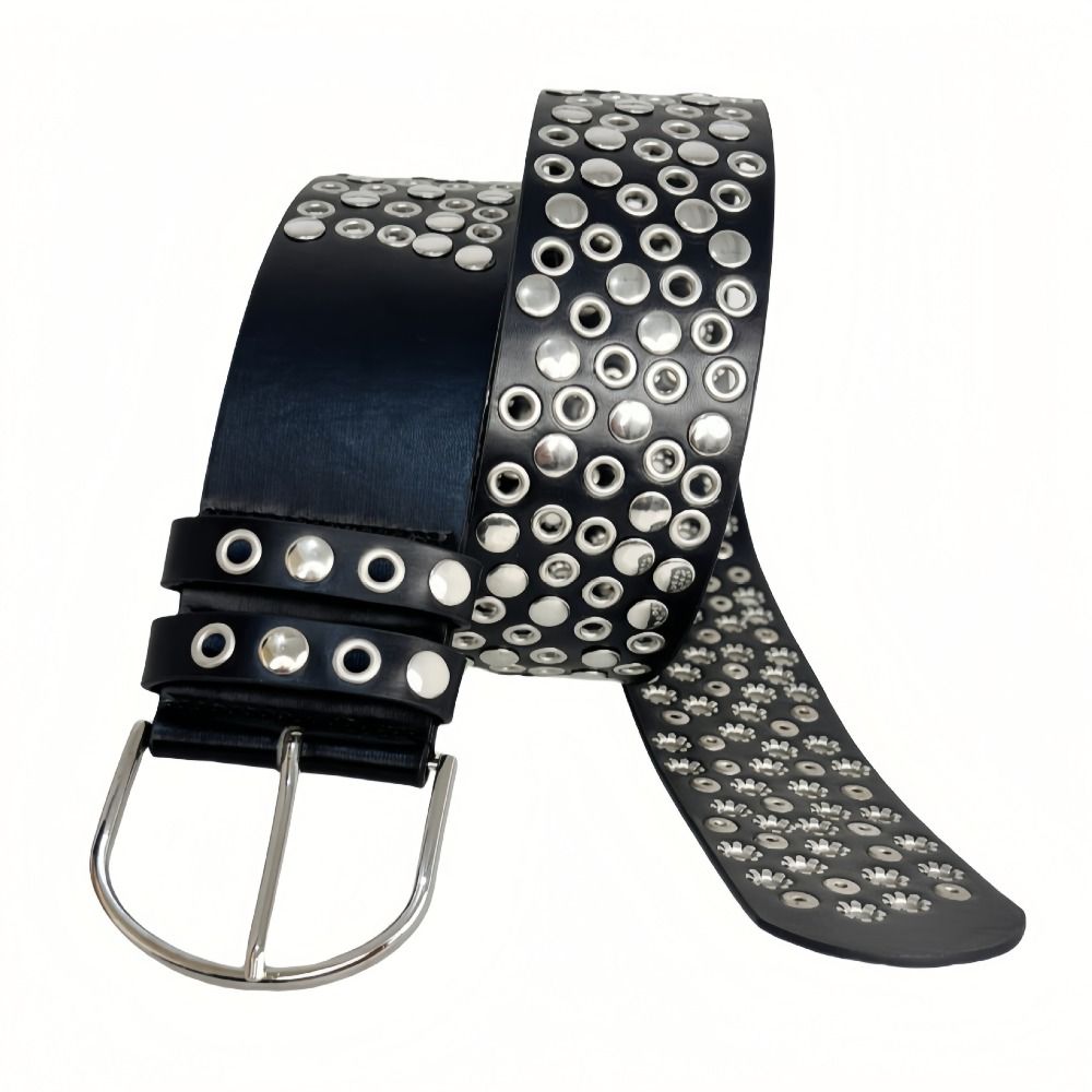 Cinto Punk com Ilhós e Rebites - Streetwear Brand Belts avaliação e preço